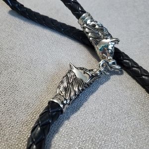 Luxury Black Leather Belt